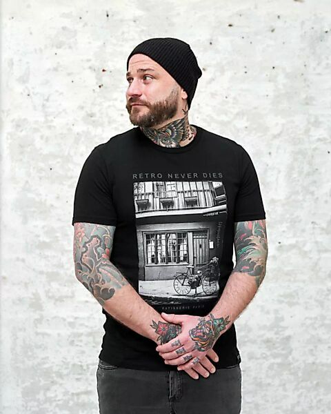Retro Never Dies - Patisserie Paris Organic Shirt günstig online kaufen