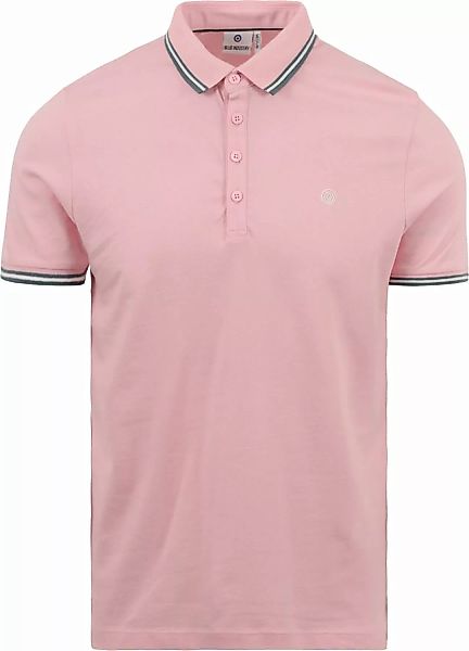 Blue Industry Piqué Poloshirt Rosa - Größe L günstig online kaufen