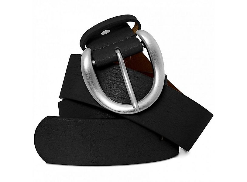 Caspar Synthetikgürtel Caspar GU274 breiter Damen Vintage Gürtel mit gebürs günstig online kaufen