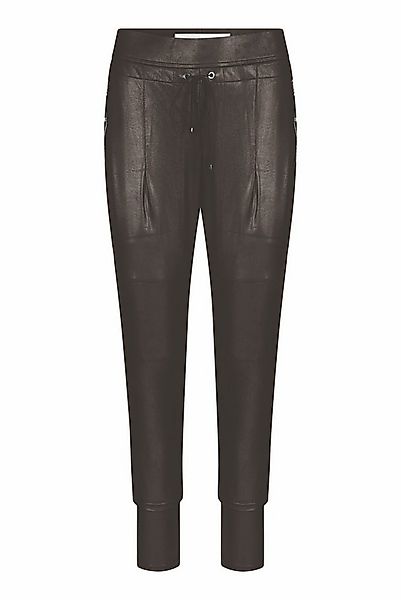 Raffaello Rossi Stoffhose Nappa-Lederoptik günstig online kaufen