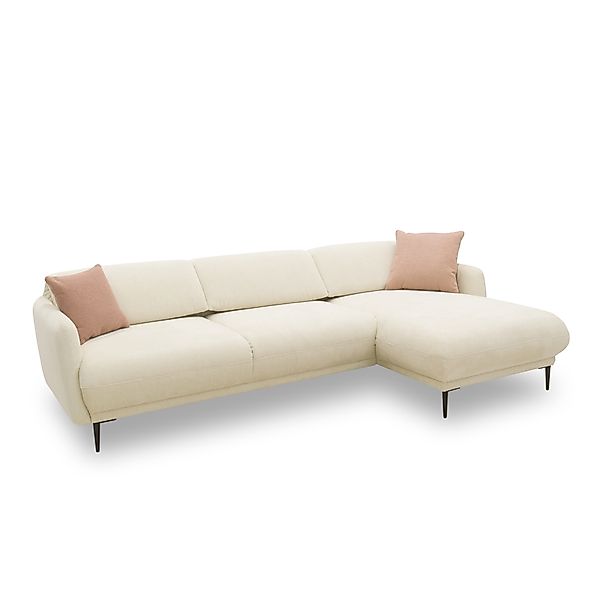 Ecksofa 200 023, L-Form, Rückenfunktion, Holz-Füße, 269 x 156 x 73 (BxTxH), günstig online kaufen