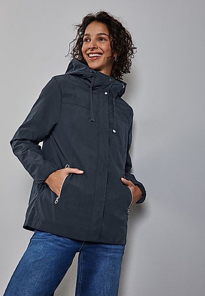 STREET ONE Windbreaker mit Logo Stickerei günstig online kaufen