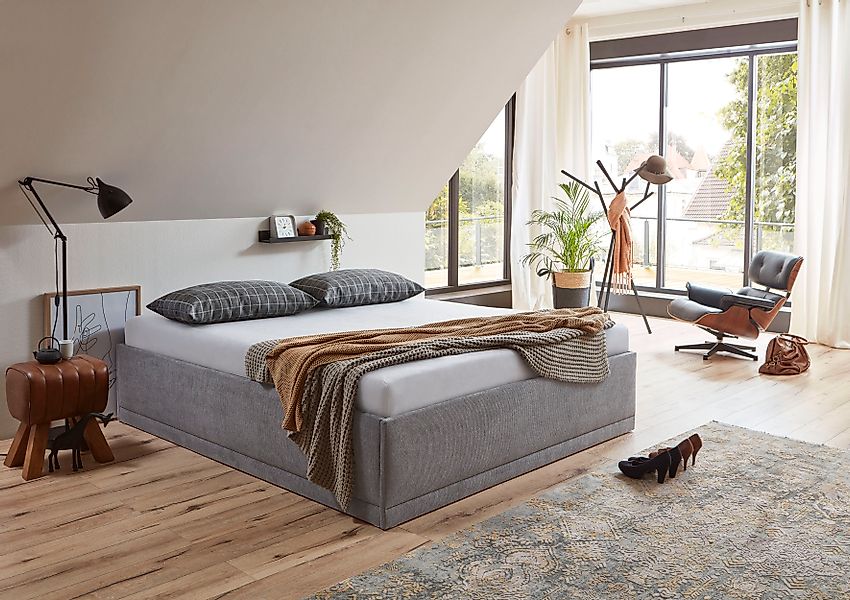 Westfalia Schlafkomfort Polsterbett "Texel" Komforthöhe mit Zierkissen, Bet günstig online kaufen
