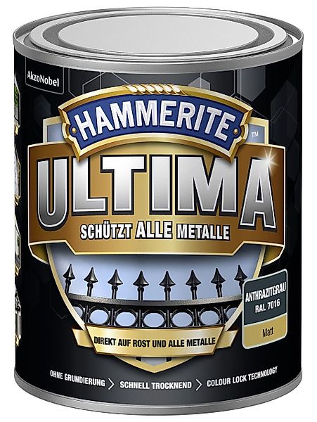 Hammerite  Metallschutzlack Hammerite Metallschutzlack ULTIMA matt günstig online kaufen