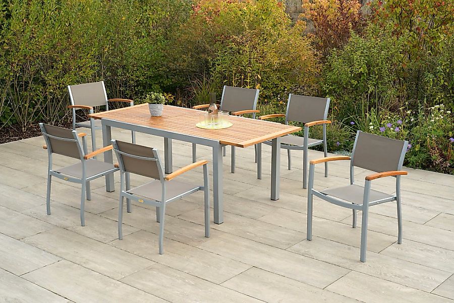 MERXX Garten-Essgruppe "Naxos" 7 Stk. tlg. günstig online kaufen