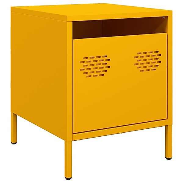 vidaXL Nachttisch Nachttisch Senfgelb 35x39x43,5 cm günstig online kaufen