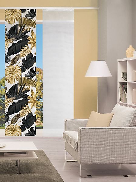 Vision S Schiebegardine "SCHIEBEVORHANG DIGITALDRUCK BAMBUS-OPTIK LETHI" Pa günstig online kaufen