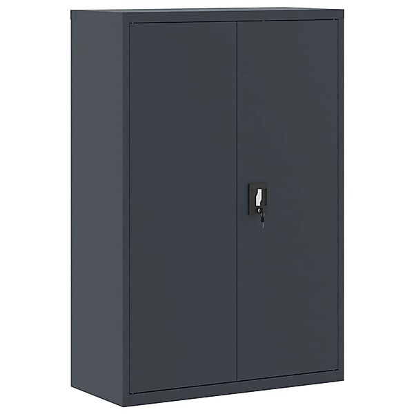 vidaXL Aktenschrank Anthrazit 90x40x140 cm Stahl günstig online kaufen