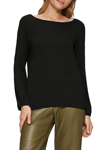 s.Oliver Langarmshirt mit elastischem Bund günstig online kaufen