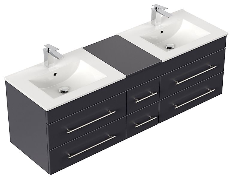 Magnolia Home Doppelwaschtisch Badmöbel Roma XL günstig online kaufen