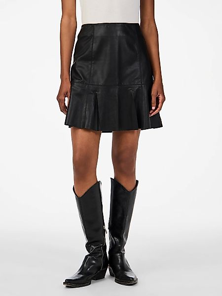 Y.A.S Lederrock "YASCOLLY MW NAPLON LEATHER SKIRT NOOS" günstig online kaufen