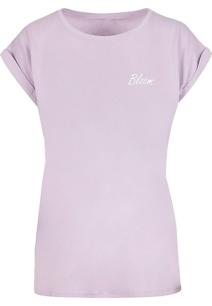 Merchcode T-Shirt "Merchcode Damen Ladies Flowers Bloom Extended Shoulder T günstig online kaufen