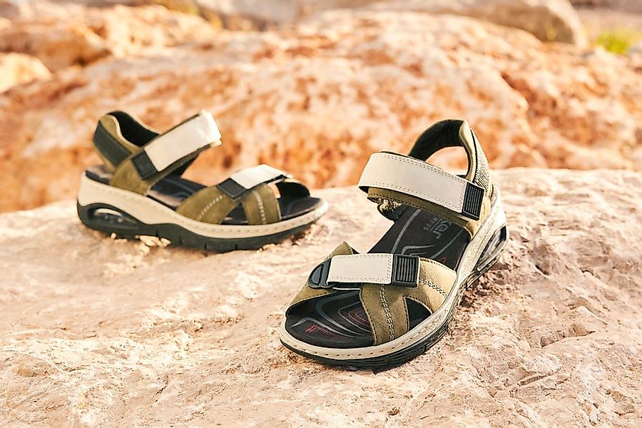 Rieker Trekkingsandale Outdoorsandale, Sommerschuh, Klettschuh mit günstig online kaufen