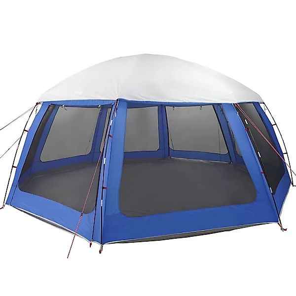 vidaXL Poolzelt mit Abnehmbarem Überzelt Netzwänden Azurblau 612x612cm 4100 günstig online kaufen