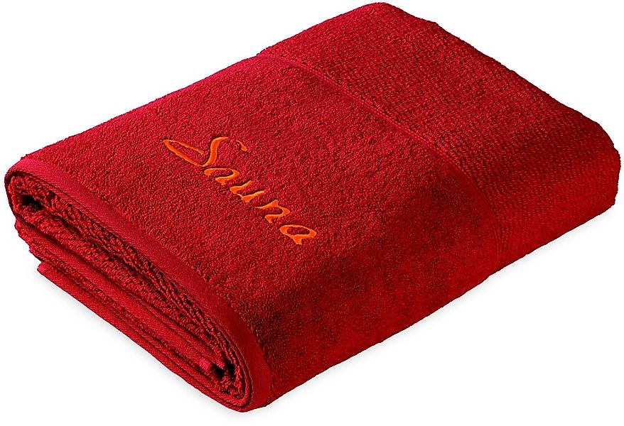 Möve for frottana Saunatuch "Pearl" mit Perloptik, 80x200 cm günstig online kaufen