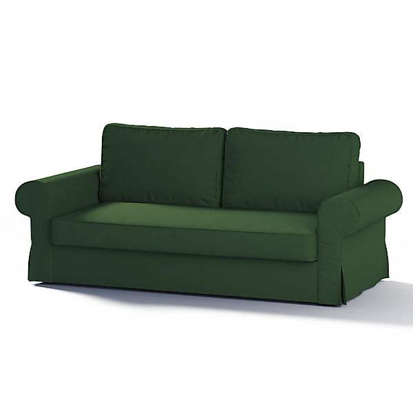 Bezug für Backabro 3-Sitzer Sofa ausklappbar, waldgrün, Bezug für Backabro günstig online kaufen