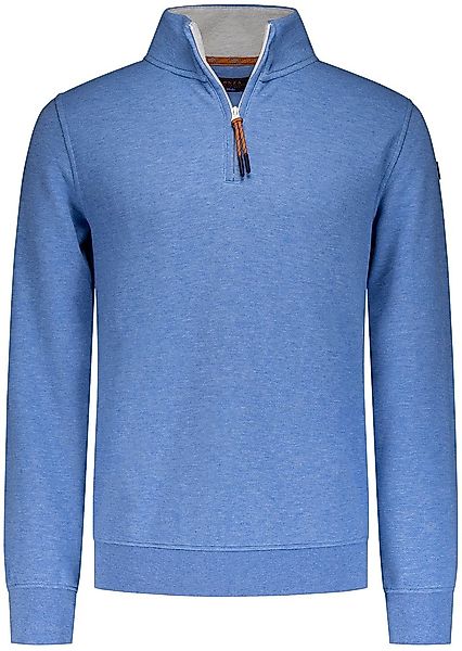 NZA Half Zip Pullover Samuel Blau - Größe 3XL günstig online kaufen