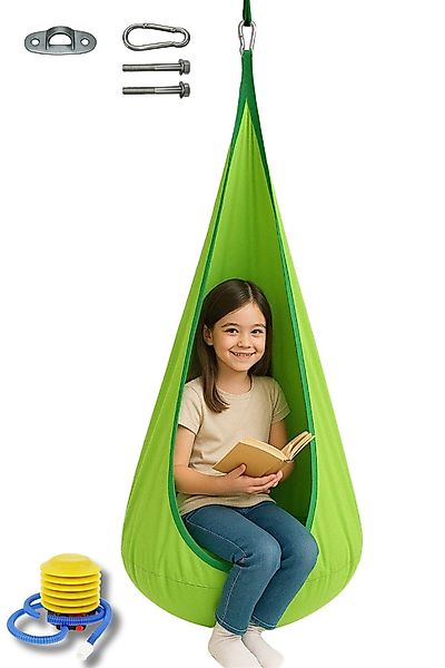 Diyarts Hängesessel Hängesack (Einzelprodukt mit Aufhängesystem, günstig online kaufen