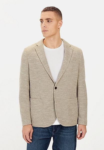 camel active Jerseysakko mit 2-Knopf-Verschluss Langarm Reverskragen Blazer günstig online kaufen