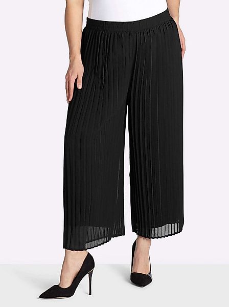 Sheego Shorts Plisseehose erhöht günstig online kaufen