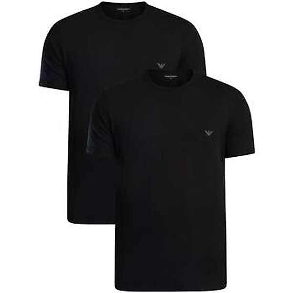 Emporio Armani  T-Shirt 2er-Pack Lounge-T-Shirts mit Rundhalsausschnitt in günstig online kaufen