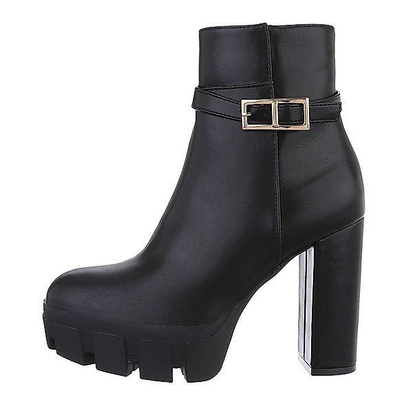 Ital-Design Damen Party & Clubwear Plateaustiefelette günstig online kaufen