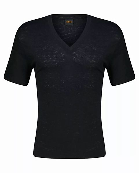 BOSS T-Shirt Damen T-Shirt aus Leinen C_ELA (1-tlg) günstig online kaufen