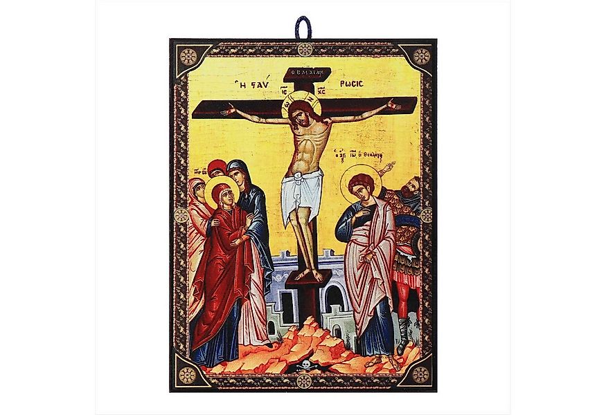 NKlaus Bild Ikone Kreuzigung Christi Griechenland, Religion günstig online kaufen
