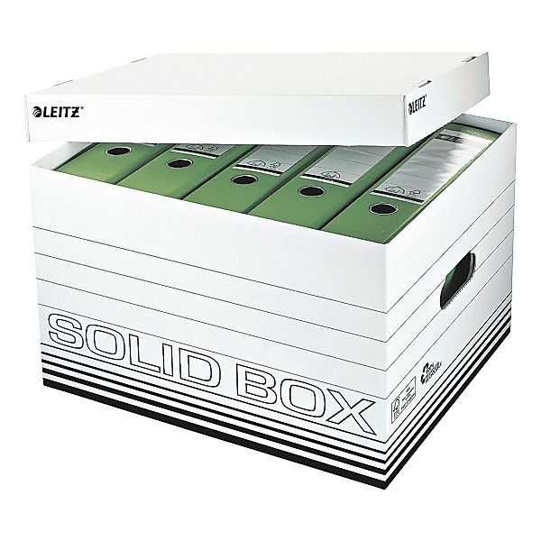 LEITZ Aufbewahrungsbox Solid Box L (10 günstig online kaufen