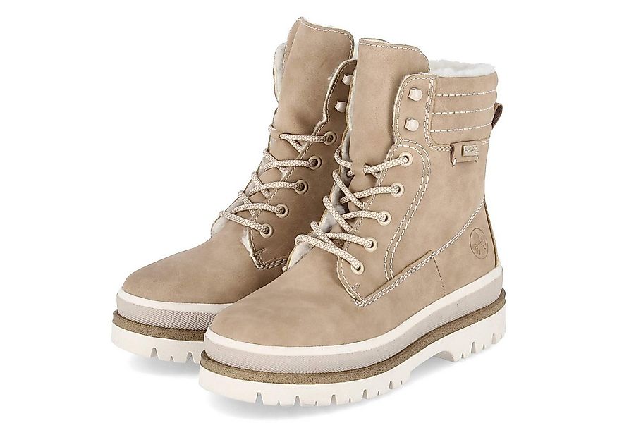 Rieker Rieker Y6225-60 Damen Kunstleder grau Winterstiefel günstig online kaufen