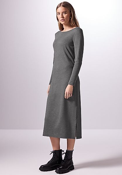 STREET ONE STUDIO Midikleid in Unifarbe günstig online kaufen