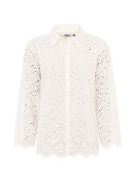 Zwillingsherz Kurzarmbluse "Lochstickerei" langarm, mit Kragen, Lochspitze, günstig online kaufen