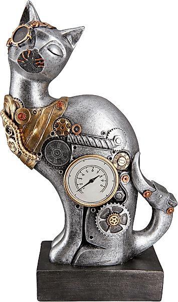 Casablanca by Gilde Tierfigur "Skulptur Steampunk Cat" günstig online kaufen