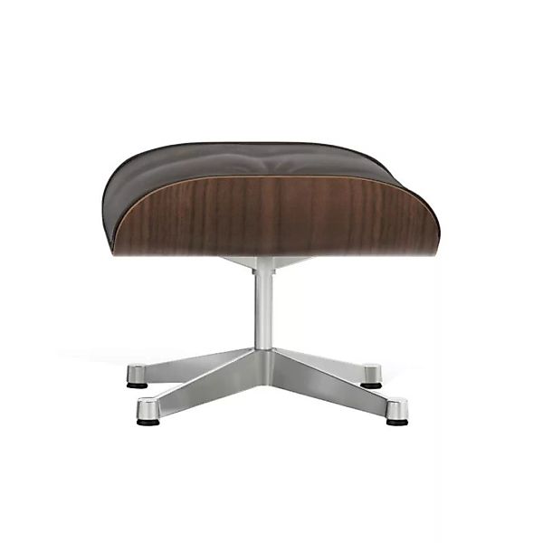 Vitra - Eames Lounge Chair Ottoman - braun/Sitzfläche Leder Premium 77/Scha günstig online kaufen