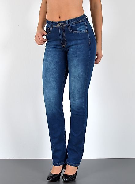 ESRA Straight-Jeans Premium Damen Straight Fit günstig online kaufen