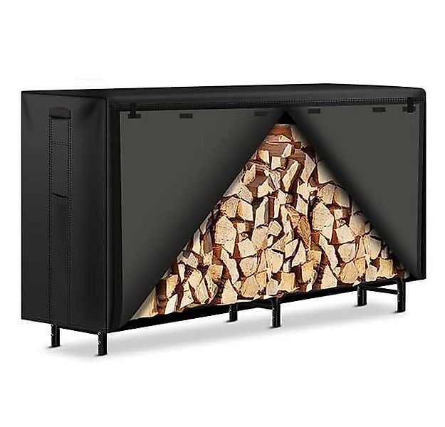 JOYOLEDER Kaminholzregal Groß Abdeckplane Brennholzregal Holzlager Untersta günstig online kaufen