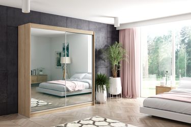 ALTDECOR Schiebetürenschrank DEBI (Kleiderschrank Garderobenschrank mit günstig online kaufen