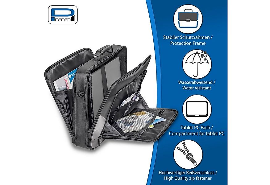 PEDEA Laptoptasche PREMIUM Notebooktasche 13,3 / 15,6 / 17,3 Zoll mit Schut günstig online kaufen