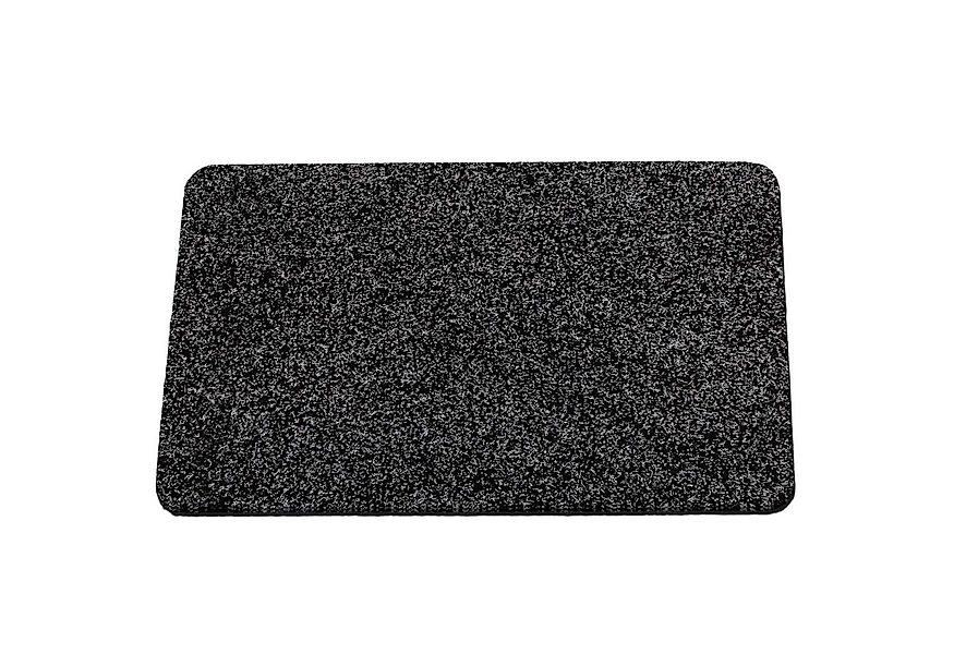 ANRO Fußmatte Türvorleger Schmutzfangmatte POET, eckig, Höhe: 5 mm, Kräusel günstig online kaufen