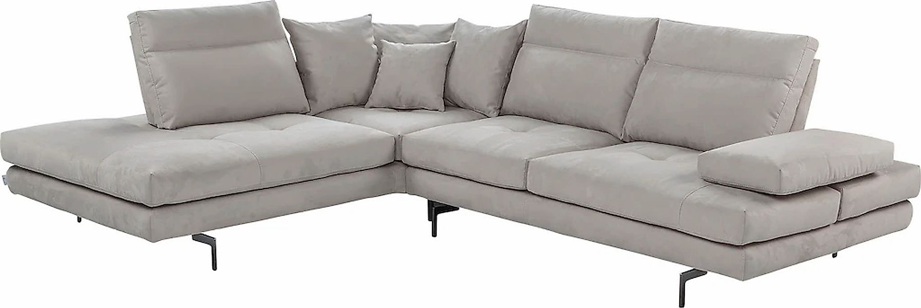 CALIA ITALIA Ecksofa "Toby Wing, Komfortsofa mit Sitzkomfort der Extraklass günstig online kaufen