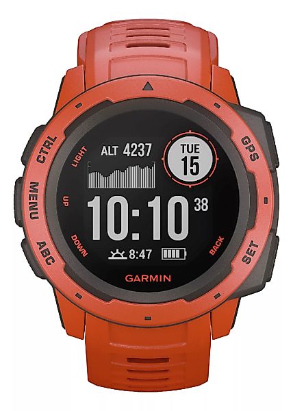 Garmin Instinct Feuerrot 010-02064-02 Smartwatch günstig online kaufen