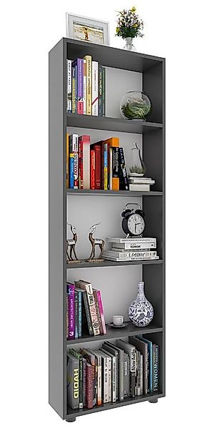 VCM Standregal Holz Büro Regal Bücher Ordner Aktenregal Bulas 5f günstig online kaufen