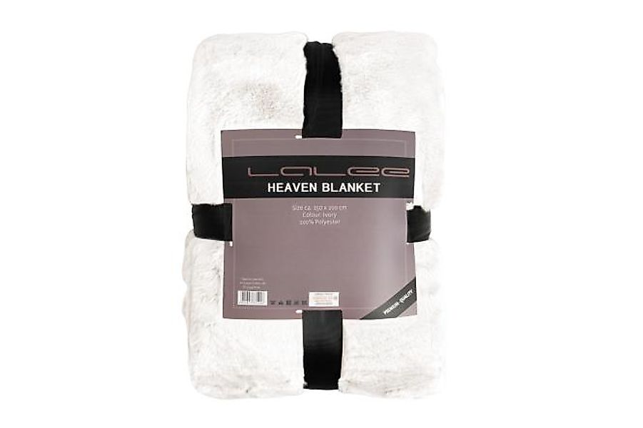 150x200 Kuscheldecke HEAVEN HEB 800 von Lalee ivory günstig online kaufen
