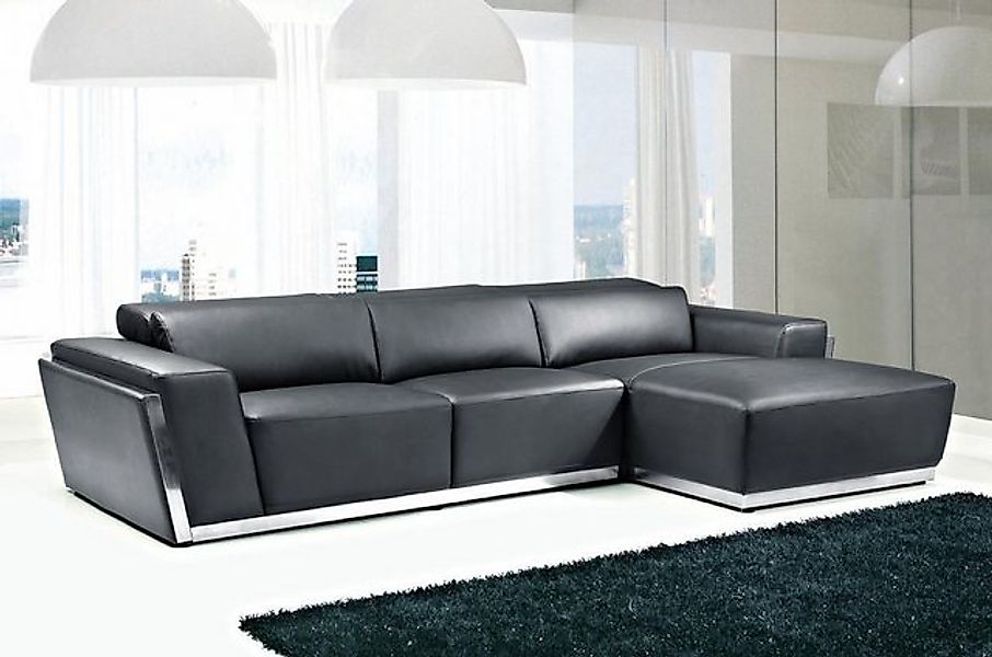JVmoebel Ecksofa Multifunktions Wohnzimmer Garnitur Ledersofa Ecke Sofa Sch günstig online kaufen