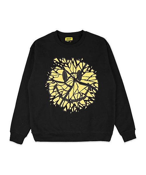 Market Sweatshirt Glass Smiley Sweatshirt Baumwolle günstig online kaufen