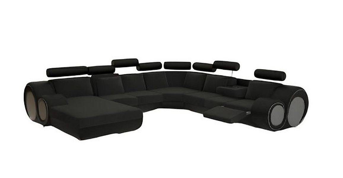 Xlmoebel Ecksofa Wohnlandschaft in U-Form mit USB-Anschluss und Polsterung günstig online kaufen