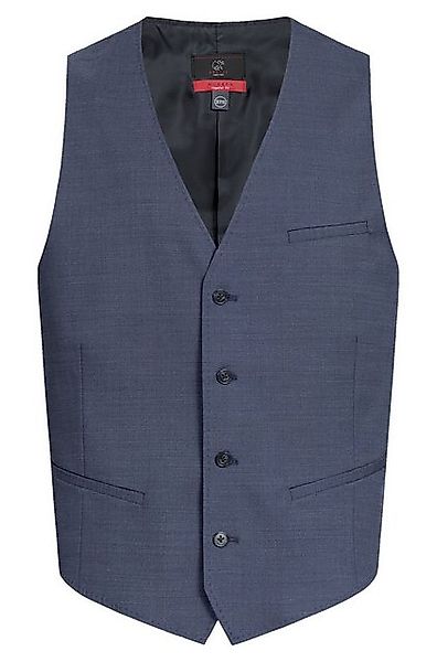 GREIFF Anzugweste Greiff Modern WITH 37.5® Herren Weste Regular Mittelblau günstig online kaufen