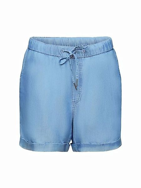 edc by Esprit Shorts Aus TENCEL™: Shorts in Denimoptik (1-tlg) günstig online kaufen
