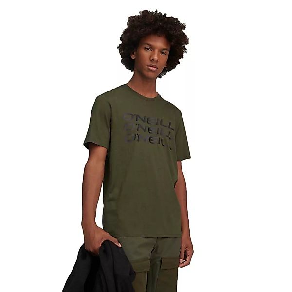 O´neill Triple Stack Kurzärmeliges T-shirt S Forest Night günstig online kaufen
