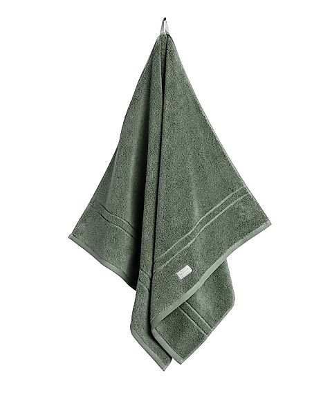 GANT Duschtuch, Organic Premium Towel - 70x140 cm, Frottee Grün günstig online kaufen